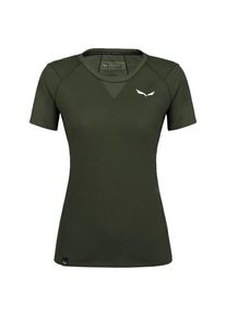 Salewa Agner AM Merinoshirt Damen Wandern (Gr 36 |oliv)