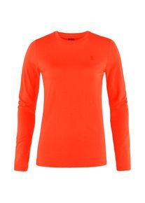 Fjällräven Longsleeve Fjällräven Abisko Wool L/S Damen (Gr M |rot)