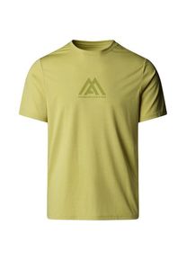 Funktionsshirt The North Face 24/7 S/S Mountain Athletics Graphic Herren (Gr XL |oliv/gelb)