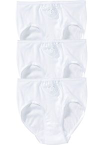 Speidel Große Größen Hüftslip Gr. 40 weiß geblümt für Damen
