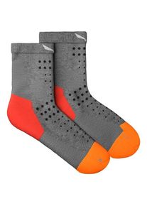 Salewa Pedroc Merino QRT Sock Wandersocken Herren (Gr 45-47 |grau)
