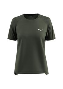 Funktionsshirt Salewa Puez AM Hybrid T-Shirt Damen (Gr 36 |oliv)