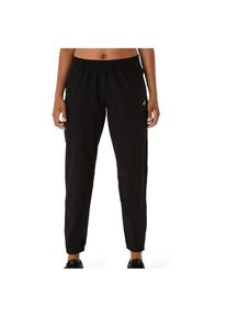 asics Core Woven Pant Trainingshose Damen (Gr L |schwarz)