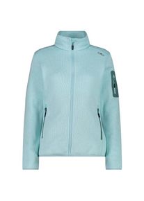 Fleecejacke CMP Jacket Jacquard Knitted Damen (Gr 50 |blau)