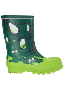 Viking Jolly Print Gummistiefel Kinder Alltag (Gr 33 |grün |wasserdicht)