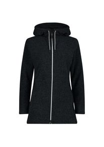 CMP Jacket Fix Hood 34H2856 Fleecejacke Women (Gr 34 |schwarz)