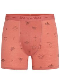 Merinounterwäsche Icebreaker Merino 150 Anatomica Boxers Explore More Herren (Gr XL |rot/rosa)