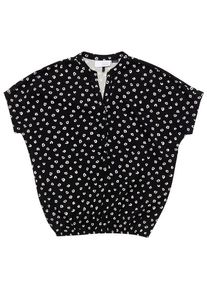 Mazine Printed V-Neck Blouse Bluse Damen (Gr XXL |schwarz)