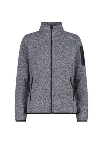 Fleecejacke CMP Jacket Jacquard Knitted Damen (Gr 46 |grau)