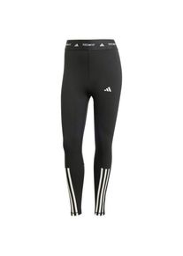 Adidas Techfit 3-Stripes 7/8 Leggings Lauftights Damen (Gr XS |schwarz)