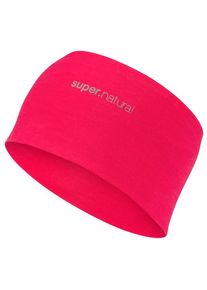 super.natural Wanderlust Headband Stirnband (Gr One Size |rot/rosa)