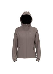 Odlo Zeroweight Windproof X Warm Jacket Langlaufjacke Damen (Gr M |braun/grau)