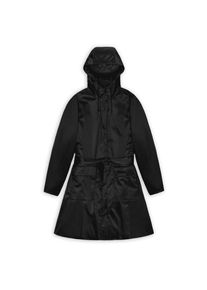 RAINS Curve Long Jacket W3 Regenjacke Damen (Gr XL |schwarz |wasserdicht)