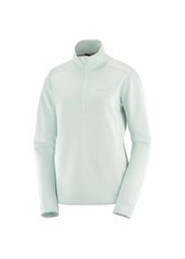 Fleecepullover Salomon Sntial Midfleece Half Zip Damen (Gr XXL |grau/weiß)