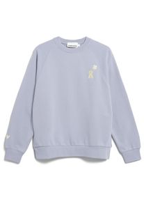 armedangels Giovannaa Icons Pullover Damen (Gr XL |grau/lila)