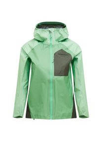 Peak Performance Trail 3L Hipe Jacket Regenjacke Damen (Gr XL |grün |wasserdicht)