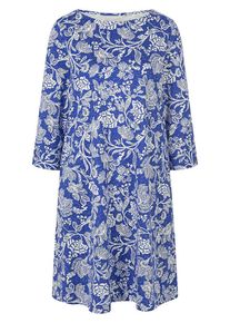Green Cotton - Jersey-Kleid Ivy, blau, Gr. 36 / S - Baumwolle