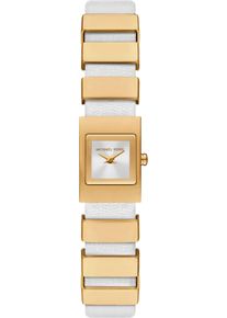 Michael Kors Damen Quarzuhr "DARRINGTON"weiß, gelbgoldfarben, Armbanduhren, Armbanduhr, Damenuhr, analog