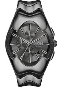 Diesel Herren Chronograph "MERCURIAL"anthrazit, Armbanduhren, Quarzuhr, Armbanduhr, Herrenuhr, Edelstahlarmband, Stoppfunktion, Tag