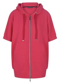 MYBC - Kapuzen-Long-Jacke, pink, Gr. 36 / S - Baumwolle