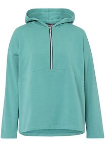 MYBC - Kapuzen-Sweatshirt, türkis, Gr. 36 / S - Baumwolle
