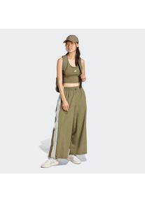 adidas Sportswear Große Größen Sporthose Gr. XXL grün gestreift für Damen