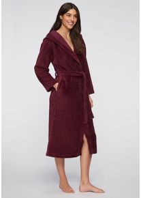 Lascana Bademantel rot Gr. S/32 für Damen
