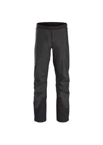 Arc'teryx Arcteryx Alpha Pant Regenhose Herren (Gr S - Regular |schwarz/grau |wasserdicht)