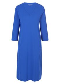 Green Cotton - Jersey-Kleid Emelie, blau, Gr. 36 / S - Baumwolle