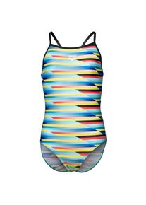 arena Racing Stripe Swimsuit Lightdrop Back Badeanzug Kinder (Gr 128 |bunt)