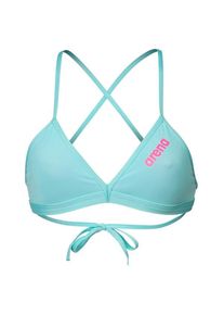 arena Team Swim Top Tie Back Solid Bikini-Top Women (Gr 42 |türkis)
