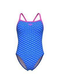 arena Monogram Swimsuit Challenge Back Badeanzug Damen (Gr 32 |blau)