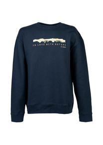 NIKIN Treesweater Mountain Panorama Pullover Herren (Gr S |blau)