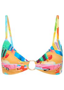 Seafolly Cuba Ring Front Bralette Bikini-Top Damen (Gr 18 |bunt)
