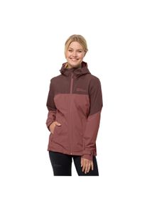 Jack Wolfskin Damen Funktionsjacke "WEILTAL 2L JKT W", beige, sportlich, Gr. M, mehrfarbig, Obermaterial: 100% Polyester. Futter: 100% Polyester,