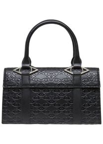 PEQUS Damen Umhängetasche "PEQUS PEQUS Astéria Handbag", schwarz, 100% Kunststoff, unifarben, Taschen