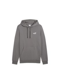 Puma Herren Hoodie "Essentials Small No. 1 Logo Hoodie Herren", grau, Gr. XS, Obermaterial: 32% Polyester, 68% Baumwolle; Kapuzenfutter: 100%