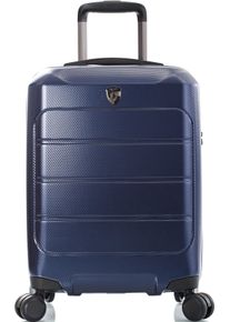 Heys Hartschalen-Trolley "Eco Case, 53 cm, Navy Blau", blau, Recycle-Polyester, unifarben, Koffer, Heys x Joachim Llambi Handgepäck-Koffer Reisegepäck