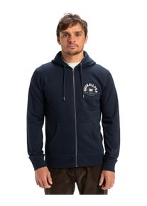Quiksilver Herren Hoodie "Graphic", blau, Gr. XL, [Hauptstoff] 55% Baumwolle, 45% Polyester, Sweatshirts