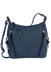 Tom Tailor Damen Umhängetasche "CAIA Cross bag M", blau, Lederimitat, Polyurethan (PU), Taschen, mit schönen Details