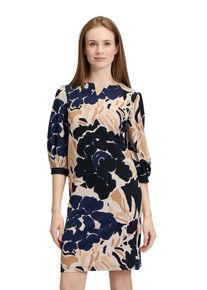 Betty Barclay Damen Jerseykleid "Betty Barclay Jerseykleid knielang", blau, feminin, Gr. 42, Obermaterial: 72% Viskose, 24% Polyester, 4% Elasthan.