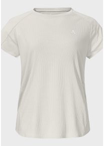 Schöffel SCHÖFFEL Damen Funktionsshirt "Hiking T Shirt Style Grunas WMS", beige, sportlich, Gr. 42, Oberstoff: 100% Polyester, Shirts