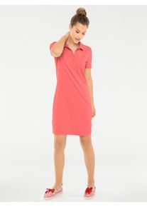 Heine Damen Shirtkleid "Polokleid", orange, Gr. 40, unifarben, 95% Baumwolle, 5% Elasthan, Kleider