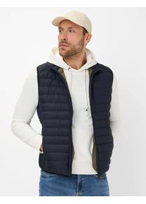 Brax Herren Steppweste "Style WILLIS", blau, Gr. XL, 100% Polyester, Westen