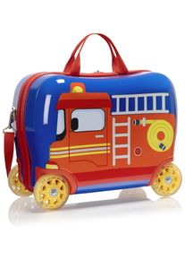 Heys Kinderkoffer "Kinderkoffer Heys Kids Ride-On Luggage, 16 cm", rot, Polycarbonat, mehrfarbig, festlich, Koffer, Heys x Joachim Llambi