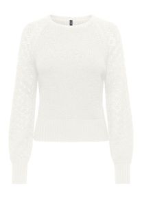 Only Damen Strickpullover "ONLMIAMI LS O-NECK CC KNT", rot, modisch, Gr. XL, unifarben, Strick, Obermaterial: 70% Polyacryl, 30% Nylon, Pullover