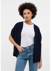 Eterna Damen Strickpullover, blau, casual, Gr. XL, 55% Baumwolle, 45% Wolle (Merino), Pullover