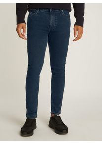 Tommy Jeans Herren Skinny-fit-Jeans "Simon Skinny Jeans Slim", blau, casual, Gr. 38, unifarben, Denim/Jeans, Obermaterial: 98% Baumwolle, 2%