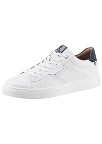 RIEKER SPORT Herren Sneaker, Gr. 45, bunt, Leder, sportlich, Schuhe, mit Leder-Innenfutter, Freizeitschuh, Halbschuh, Schnürschuh