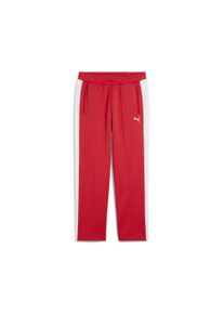 Puma Herren Sporthose "T7 ALWAYS ON Relaxed Trainingshose Herren", rot, Gr. XL, unifarben, Obermaterial: 33% Baumwolle, 67% Polyester;